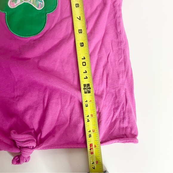 Crewcuts J.Crew 8 Girls Pink Tee Embroidered Minnie Mouse Lilly Pulitzer - Picture 9 of 10
